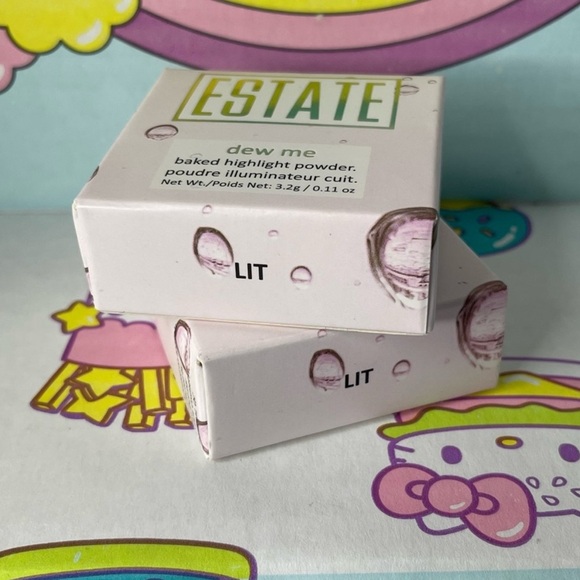 NIB (2) Estate “Dew Me” Baked Highlight Powder - Shade: Lit - Picture 5 of 7